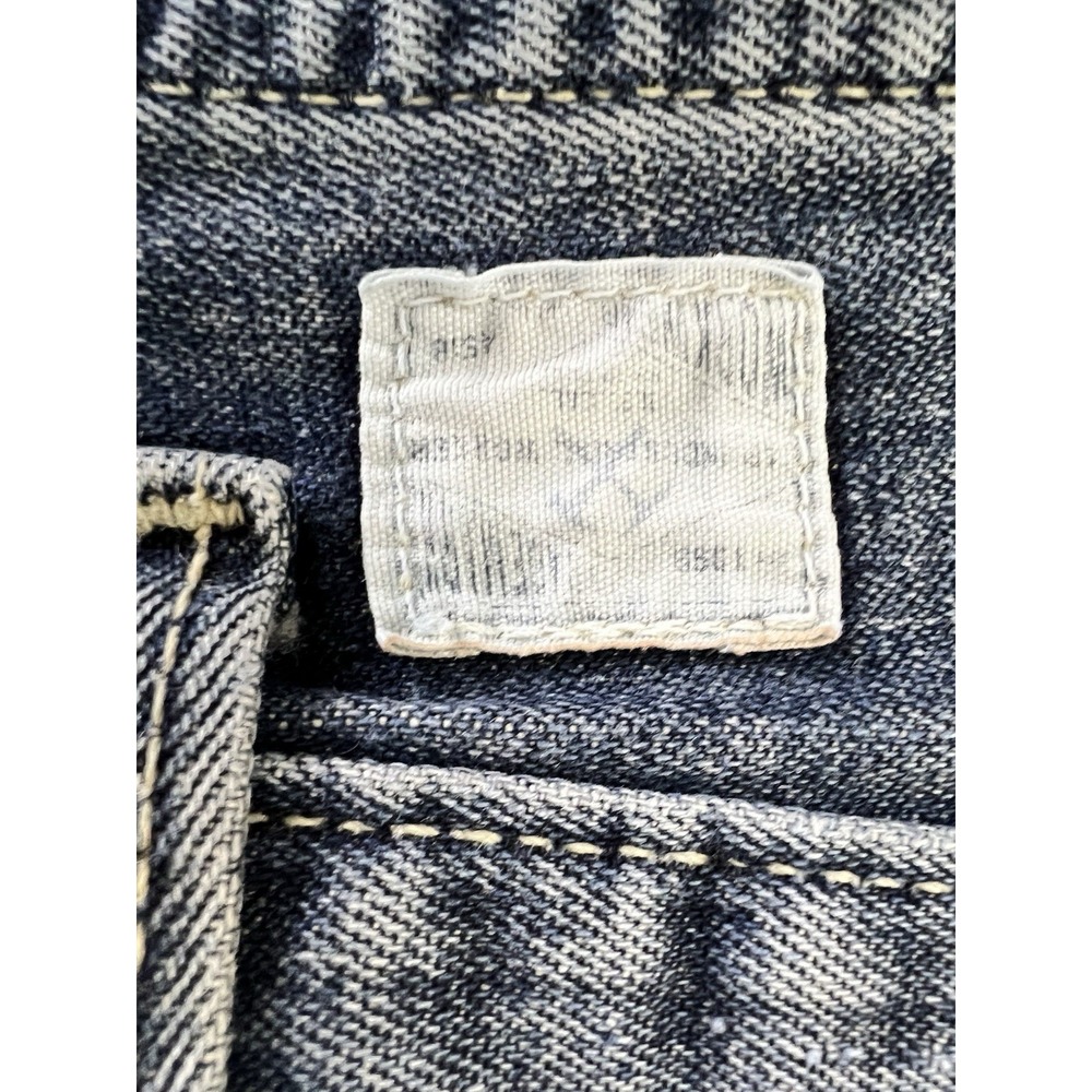 VTG Gap Worker Jean‎ Men's Light Wash Denim Work Wear  Pants 34x30 (32x29) Y2K - Picture 12 of 14